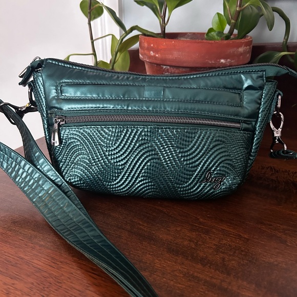 lug Handbags - NWOT Lug Dash Green Crossbody Bag